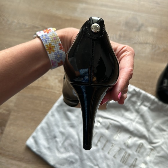 Stuart weitzman black heels 👠size 7 - Picture 5 of 11